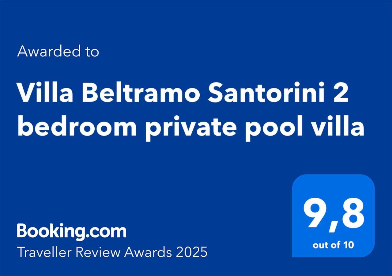 Villa Beltramo Santorini 2 Bedroom Private Pool